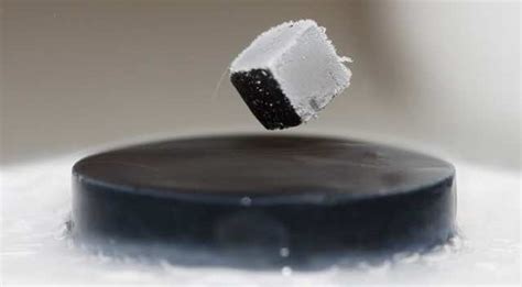 Watch This Video Of A Superconductor Floating In Air Due To