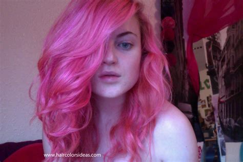 Carnation Pink Hair Colors Ideas