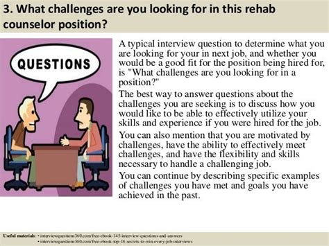 Top 10 Rehab Counselor Interview Questions And Answers