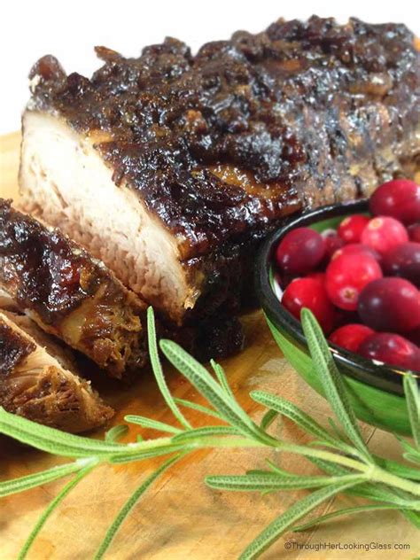 I am making slow cooker barbecue pulled pork loin. Slow Cooker Cranberry Crusted Dijon Pork Roast Recipe ...