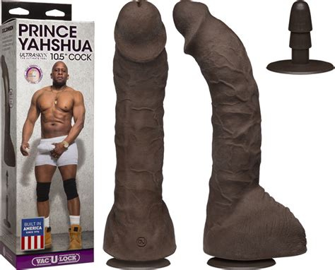 Doc Johnson Prince Yahshua Large Realistic Brown Dildo Cm