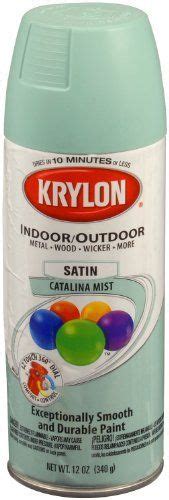 Krylon 53529 Catalina Mist Satin Touch Decorator Spray Paint 12 Oz