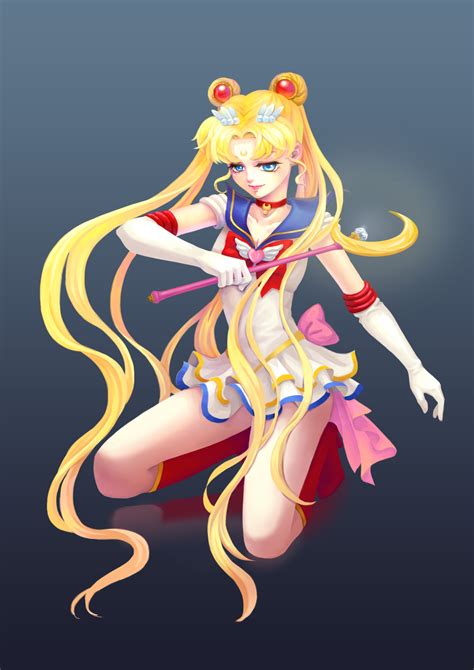 Safebooru 1girl Aliza Artist Bishoujo Senshi Sailor Moon Blonde