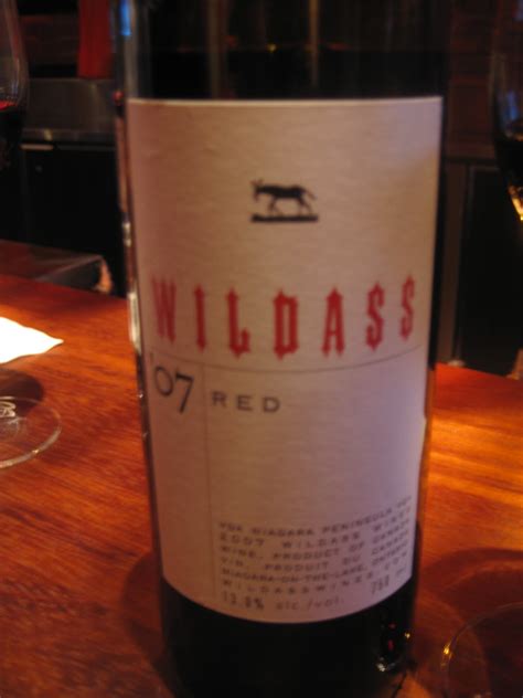 True Event Friday Wine Tasting 2007 Wildass Red