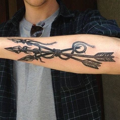 10 Beautiful And Motivational Arrow Tattoos Tattoodo Unique Forearm