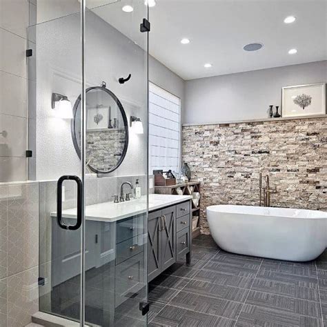 Stone Bathroom Tile Ideas Everything Bathroom