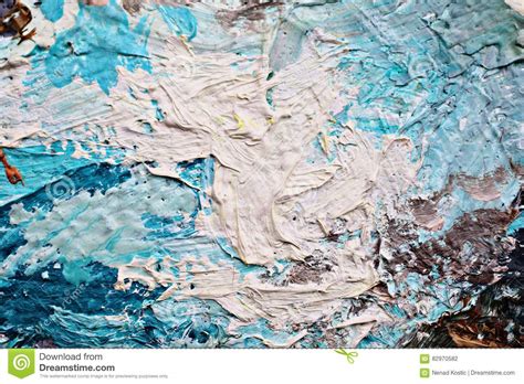 Oil Painting Close Up Texture With Brush Strokes Stock Photo Image Of