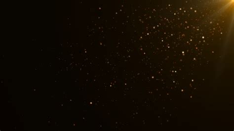 Animated Glitter Background Gold Particles Stock Motion Graphics Sbv