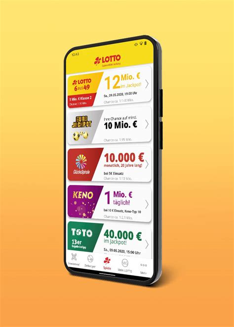 Zustimmen & weiter zur seite. Lotto App für Android - LOTTO Baden-Württemberg