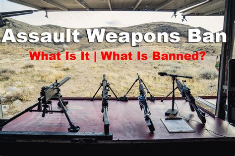 Assault Weapons Ban What Is It Did It Work