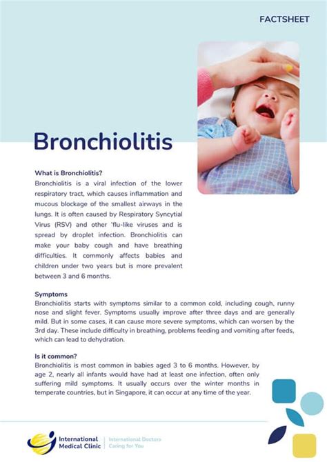 What Is Bronchiolitis Imc Medical Clinic