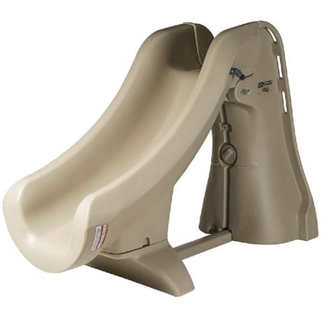 Sr Smith Slideaway Removable Slide For Inground Swimming Pools Taupe