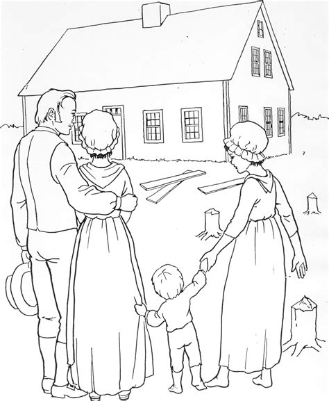 ~ be the first person to. Pioneer Children Coloring Pages | Coloring pages, Coloring ...