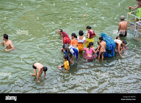 Crowd Of Hindu Devotees For Taking Holy Dip In Kumbha Mela At Nashik