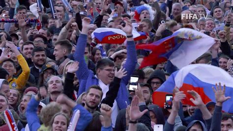 russian celebrations at the fifa fan fest youtube
