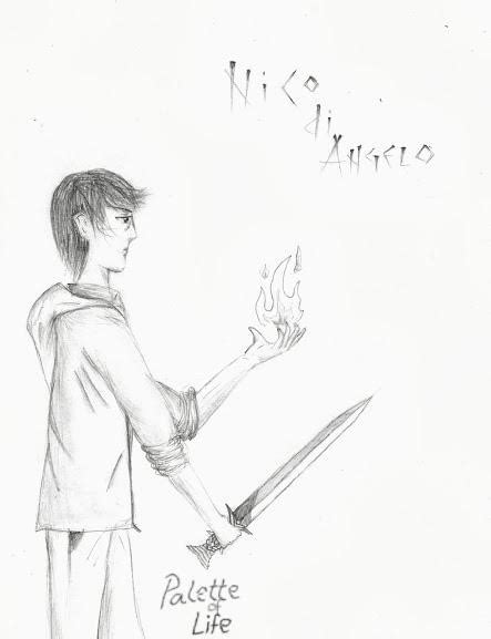 Nico Di Angelo Percy Jackson And The Olympians By Palette Of Life On