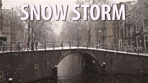 Amsterdam Snow Storm Youtube