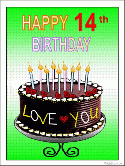 51 14th Happy Birthday Wishes