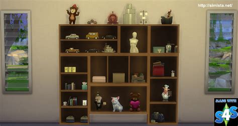 Simista A Little Sims 4 Blog ♥ Stackme Shelving Sims 4 Updates ♦