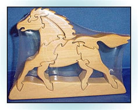 Scroll Saw Wood Animal Puzzles Sealed Set Of 4 On Hold For