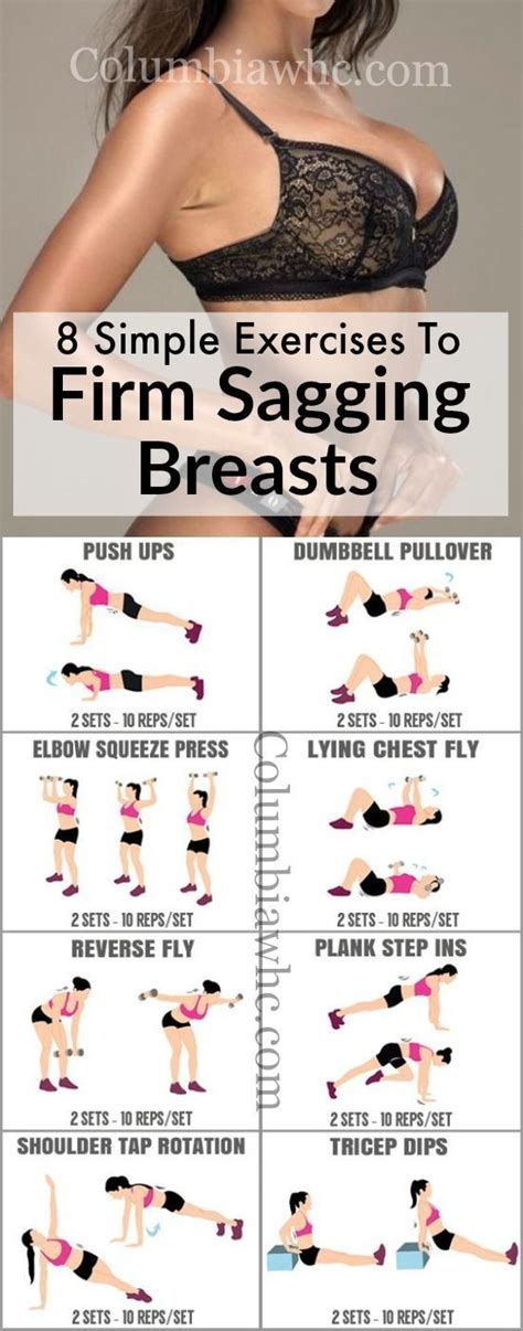 8 simple exercises to lift sagging breasts and make them firm easy workouts chest workout