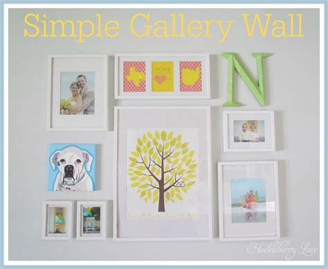 Huckleberry Love: Simple Gallery Wall & Living Room Reveal | Simple gallery wall, Gallery wall ...