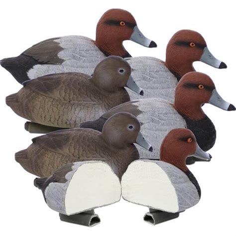prairiewind decoys free shipping standard redhead duck decoys 6pk by higdon decoys