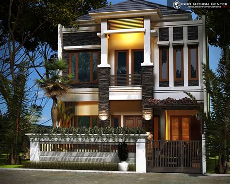 Karena rumah merupakan tempat yang digunakan untuk berlindung dari terik matahari dan terpaan air hujan. Gambar Rumah Modern Minimalis 2 Lantai - Jasa Desain Rumah ...