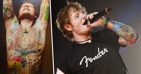 Tatuatorul Lui Ed Sheeran A Recunoscut Că O Parte Din Tatuajele Artistului Sunt De Proasta