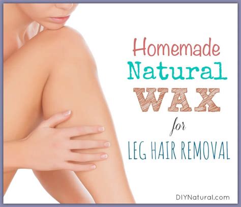 Sugar Wax Recipe Homemade Wax For Legs Natural Leg Hair Removal