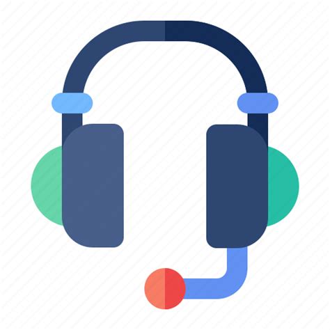 Headphone Headset Audio Support Icon Download On Iconfinder