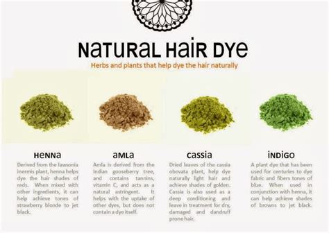 Natural Hair Dye Brief Info About Four Different Plant Powders Used To Acheive Natural Hair