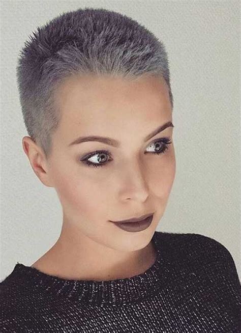 These Days Most Popular Short Grey Hair Ideas Short Hairstyles 2017