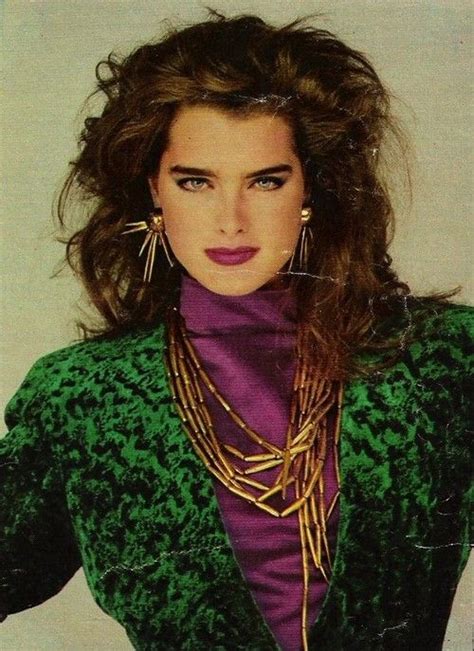 Brooke Shields 80s Style