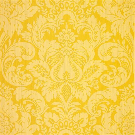 Yellow Indian Print Wallpaper Fabric Swatches 1 Pinterest