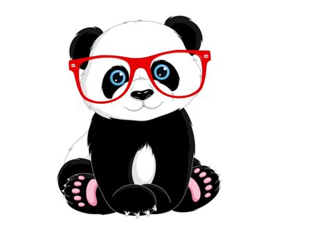 Giant Panda Cartoon Illustration Cute Panda Png Download 16541169