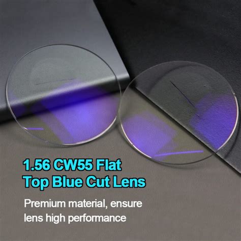1 49 Cr39 Uc Hc Hmc Shmc Blue Cut Bifocal Lens Flat Top Optical Ophthalmic Lens Spectacles