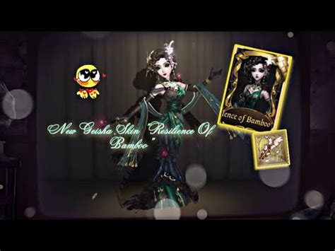 Identity V Geisha Best Performance S Tier Resilience Of Bamboo