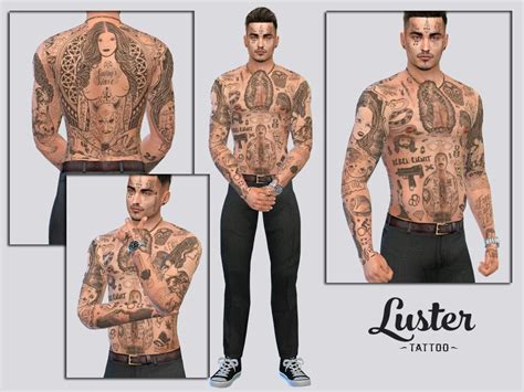 Furtado Tattoo By Micklayne The Sims 4 Sims 4 Sims 4 Body Mods