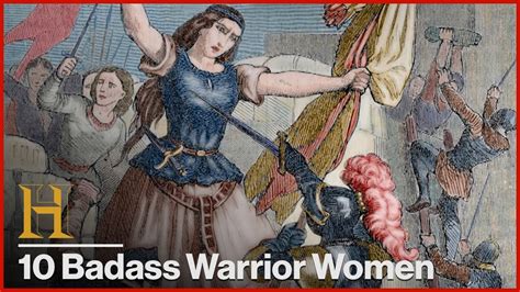 Badass Warrior Women In History History Countdown Youtube
