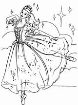 Coloring Pages Ballerina Princess Kitty Hello Getcolorings Balle sketch template