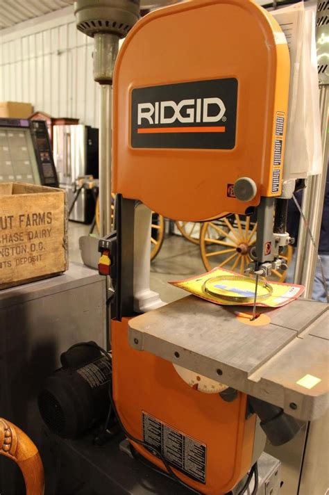 Rigid 14 Band Saw With Floor Stand Has Extra N Hash Auctions
