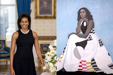 Michelle Obama Portrait A Bold Assertion Of Political Power And