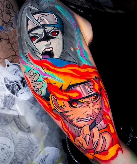 20 Naruto Tattoo Designs To Express Your Love For The Anime Hairstyle