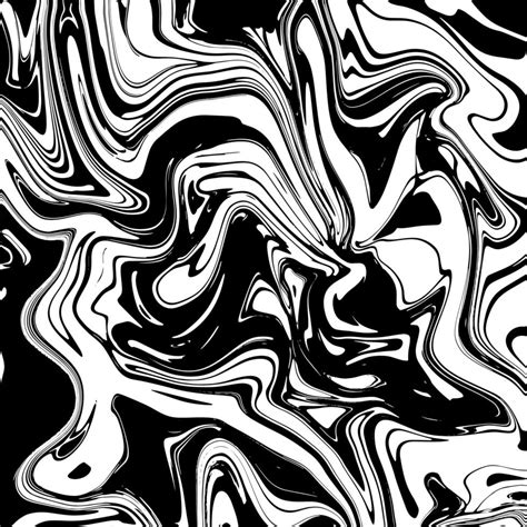 Textura De Mármol Líquido Con Fondo Blanco Y Negro Abstracto 1822090