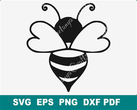 Flying Bee SVG Cut Filebee Svgcute Bee Svgqueen Bee | Etsy