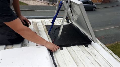 This means, you can begin with a relatively small system, and then add as you feel more comfortable. DIY Camper tilt and swivel solar panel - YouTube