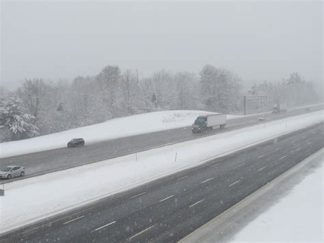 Winter Storm Snow Leads To Slippery Commute Closings New Hampshire