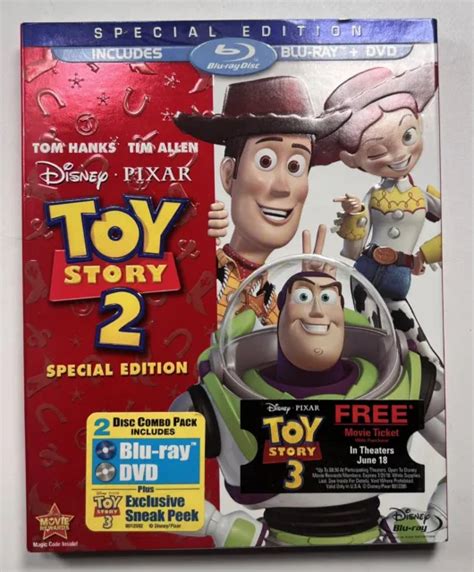 Toy Story 2 Blu Raydvd 2010 2 Disc Set Special Edition Brand New