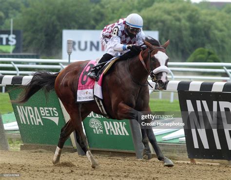 Tiz The Law With Manuel Franco Up Wins The Belmont Stakes At Belmont News Photo Getty Images